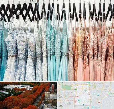 فروشگاه لباس مجلسی دخترانه در منطقه 6 تهران