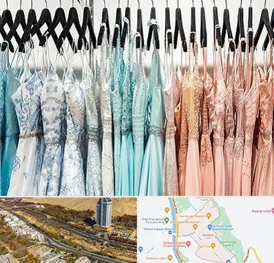 فروشگاه لباس مجلسی دخترانه در خیابان نیایش شیراز