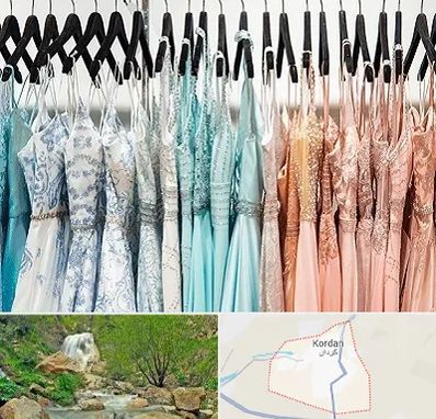 فروشگاه لباس مجلسی دخترانه در کردان