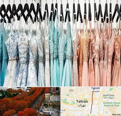 فروشگاه لباس مجلسی دخترانه در ولیعصر 