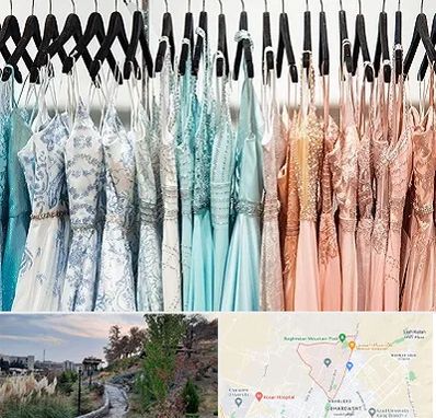 فروشگاه لباس مجلسی دخترانه در باغستان کرج