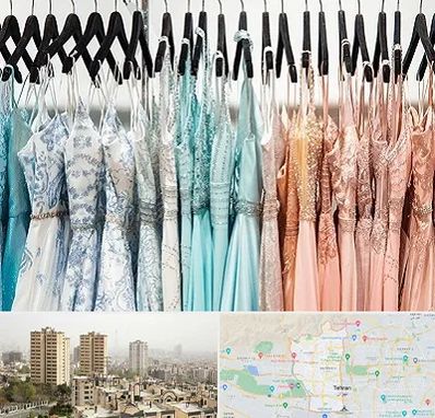 فروشگاه لباس مجلسی دخترانه در منطقه 5 تهران