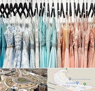 فروشگاه لباس مجلسی دخترانه در پرند