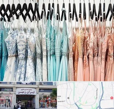 فروشگاه لباس مجلسی دخترانه در ایران زمین