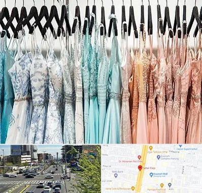 فروشگاه لباس مجلسی دخترانه در ستاری