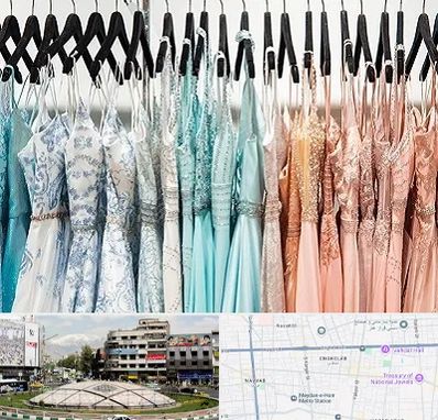 فروشگاه لباس مجلسی دخترانه در مرکز تهران