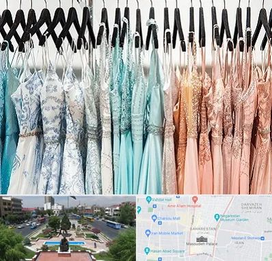 فروشگاه لباس مجلسی دخترانه در بهارستان 