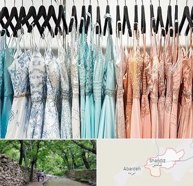فروشگاه لباس مجلسی دخترانه در شاندیز مشهد