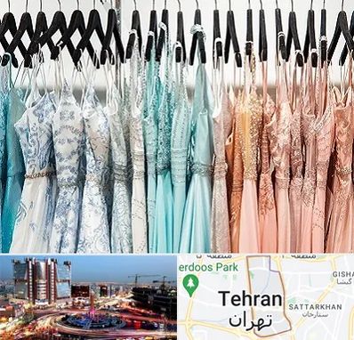 فروشگاه لباس مجلسی دخترانه در صادقیه 