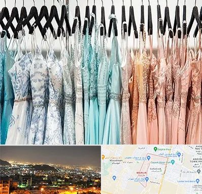 فروشگاه لباس مجلسی دخترانه در مارلیک کرج