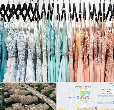 فروشگاه لباس مجلسی دخترانه در اکباتان 