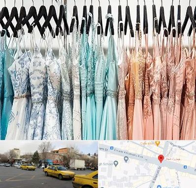 فروشگاه لباس مجلسی دخترانه در شهناز تبریز
