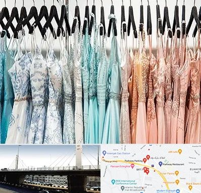 فروشگاه لباس مجلسی دخترانه در پارک وی 