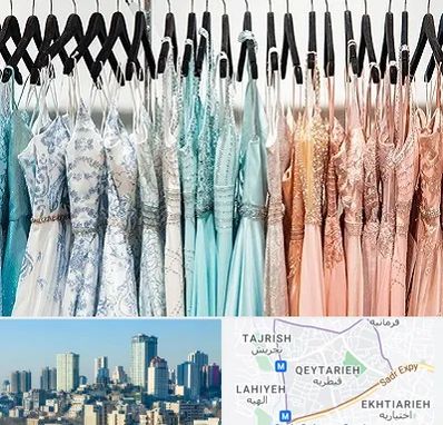 فروشگاه لباس مجلسی دخترانه در قیطریه 