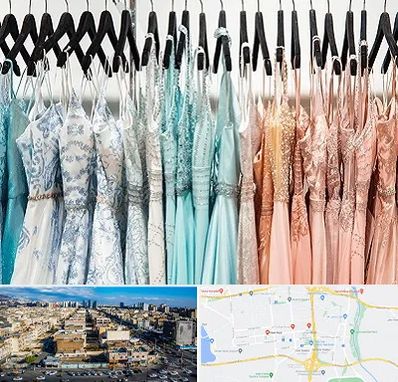 فروشگاه لباس مجلسی دخترانه در شهرک راه آهن