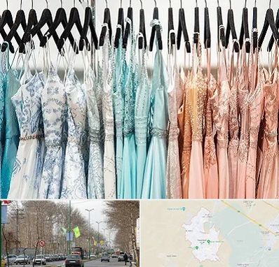 فروشگاه لباس مجلسی دخترانه در نظرآباد کرج