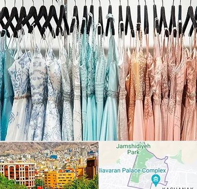 فروشگاه لباس مجلسی دخترانه در نیاوران 