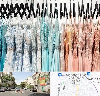 فروشگاه لباس مجلسی دخترانه در چهارصد دستگاه 