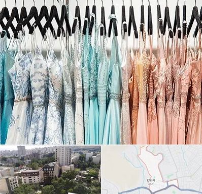 فروشگاه لباس مجلسی دخترانه در اوین
