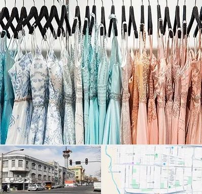 فروشگاه لباس مجلسی دخترانه در 17شهریور