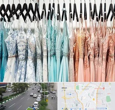فروشگاه لباس مجلسی دخترانه در ستارخان 