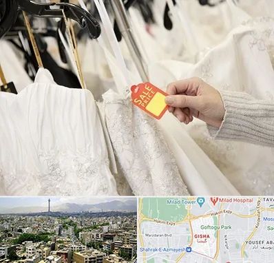 فروشگاه لباس مجلسی زنانه در گیشا 