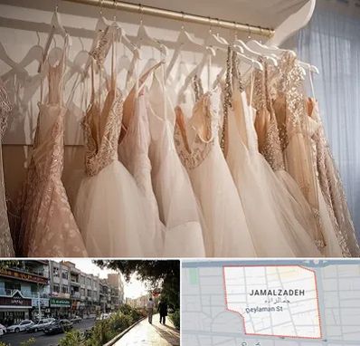 مزون لباس مجلسی زنانه در خیابان جمالزاده