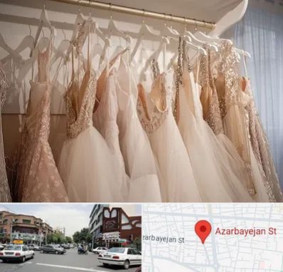 مزون لباس مجلسی زنانه در خیابان آذربایجان