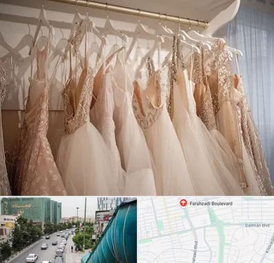 مزون لباس مجلسی زنانه در بلوار فرحزادی