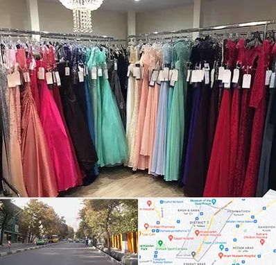 مزون لباس شب در شریعتی 