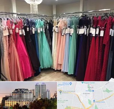 مزون لباس شب در فرشته 