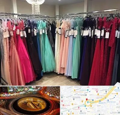 مزون لباس شب در میدان ولیعصر