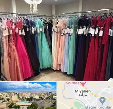 مزون لباس شب در میانه