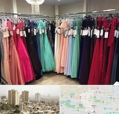 مزون لباس شب در منطقه 5 تهران