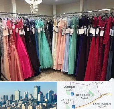 مزون لباس شب در قیطریه 