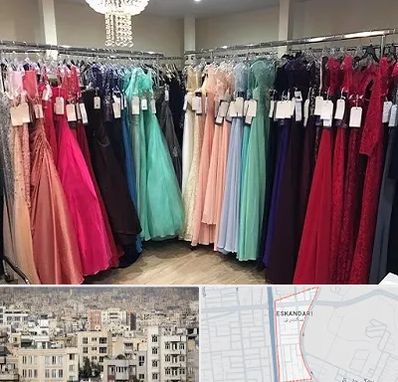 مزون لباس شب در اسکندری