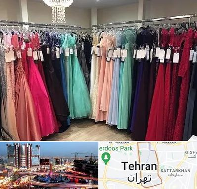 مزون لباس شب در صادقیه 