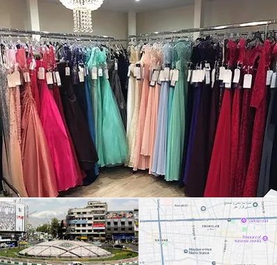 مزون لباس شب در مرکز تهران