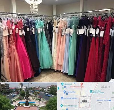 مزون لباس شب در بهارستان 