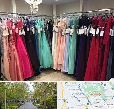 مزون لباس شب در قدوسی غربی شیراز