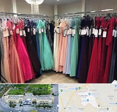 مزون لباس شب در نسیم شهر