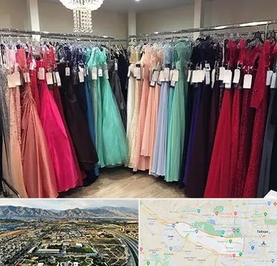 مزون لباس شب در منطقه 21 تهران