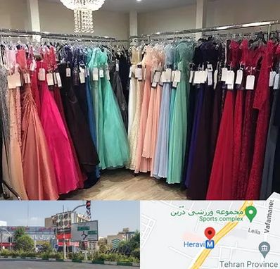 مزون لباس شب در هروی 