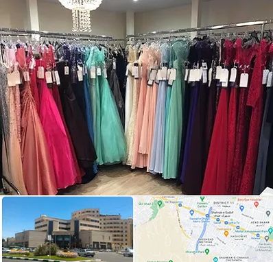 مزون لباس شب در صیاد شیرازی مشهد