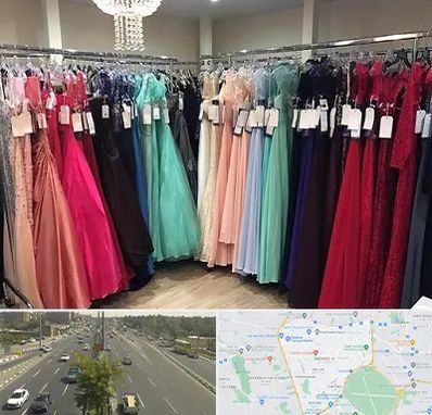 مزون لباس شب در منطقه 17 تهران