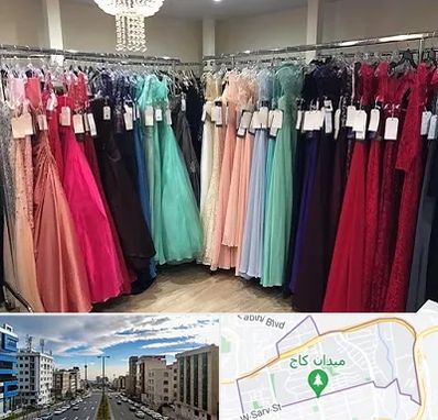 مزون لباس شب در سعادت آباد 