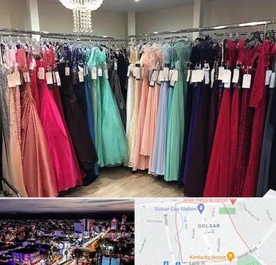 مزون لباس شب در گلسار رشت 