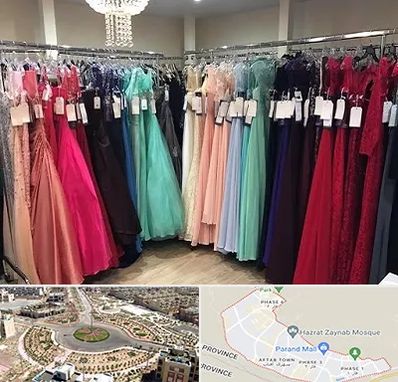 مزون لباس شب در پرند