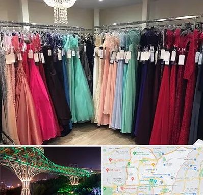 مزون لباس شب در منطقه 3 تهران