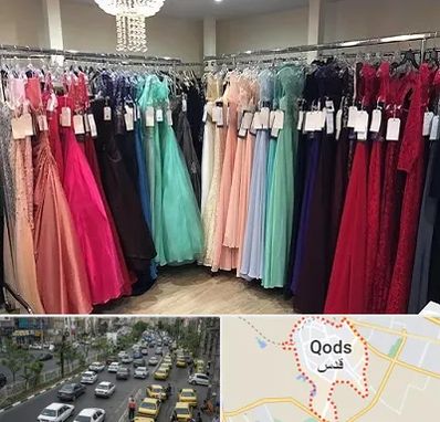 مزون لباس شب در شهر قدس